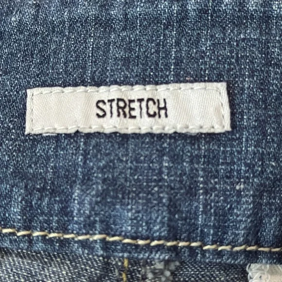 Guess Blue Pleated Skater Mini Skirt size 29 - Picture 8 of 8